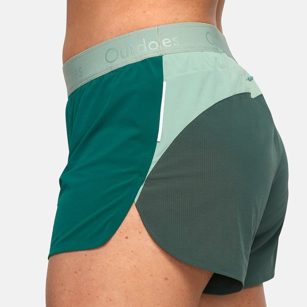 Outdoor Voices Women's Athletic Shorts in Teal and Mint